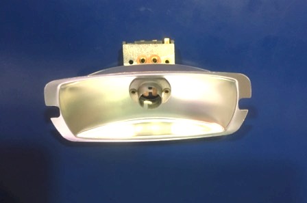 Rear reflector and bulb holder CEV for Lambretta Series 2 late - Series 3. code E52